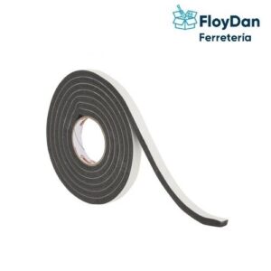 Burlete adhesivo para puertas y ventanas 9.5mm x 3,05 mts