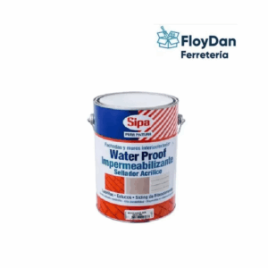 Impermeabilizante-Sellador Acrilico Water Proof Galon - Incoloro- Sipa