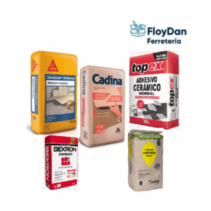 Adhesivo ceramica Interior/ Exterior 25 kg