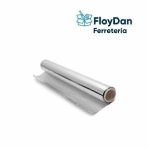 Papel aluminio 30cm x 10 mtrs