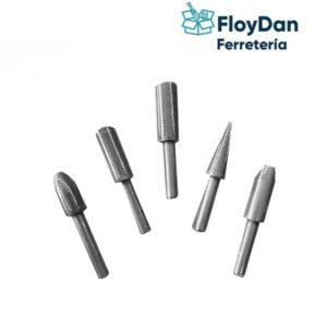 Set 5 Brocas Metal Escofina 1/4- Kamasa- Ferretools