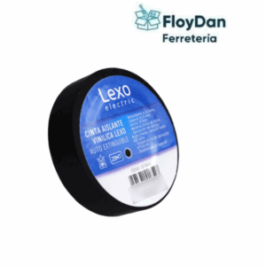 Cinta aislante Vinílica Auto Extinguible- 10 Mts - LEXO