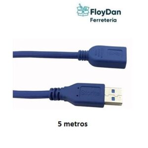 Cable Usb 2.0 Extension Pasivo M H 5 Mts