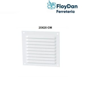Rejilla de Ventilacion - Celosia Plastica o de  Acero Esmaltada