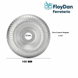Disco Amoladora Tipo Curvo  para madera - Estándar Chile 22 Mm