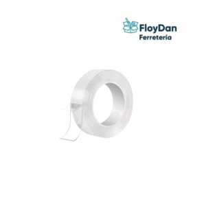 Cinta para fijación doble Faz Transparente 19mm x3mtrs