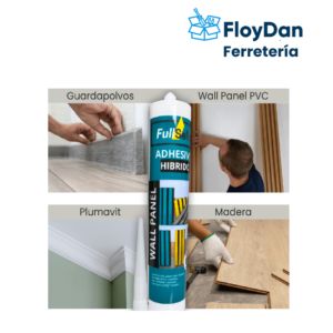 Adhesivo silicona MONTAJE WALL PANEL HIBRIDO (ideal para paneles de pvc, madera o plumavit