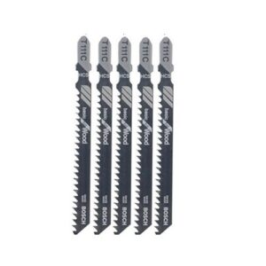 Juego 5pcs Hojas de acero para Sierra Caladora Tipo T- Madera - Jaque - UYOSTOOLS