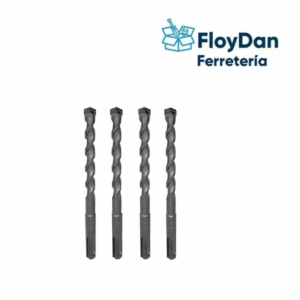 Juego 4 Piezas Broca para Cemento Sds Plus/ Hilti- 16cms- Toro Negro