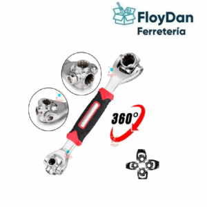 Llave poligonal  Universal Multifuncional 48 En 1 -360 Grados- Tasbel