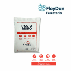 Pasta muro Acrílica de interior/ Exterior- Andes- 1kg