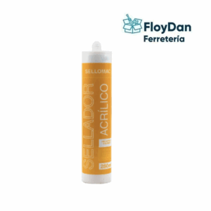 Sellador Acrílico Pintable Blanco - 300 ml-Fulltec-Sellomac-Sellotec