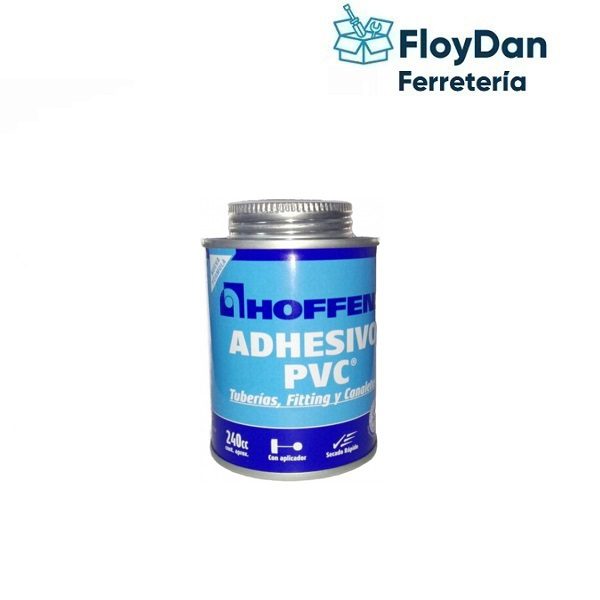 Adhesivo PVC - 240cc - Secado Rapido en Seco- Hoffens / Vinilit / Patel