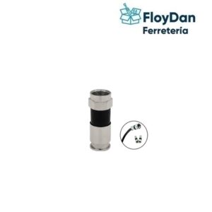 Conector universal RG6 para Coaxial