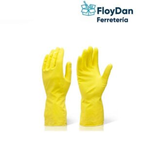 Guante Latex Amarillo Domestico T-L  2 par