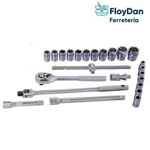Juego de dados profesionales 24 Piezas de 1/2"