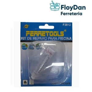 Kit de reparo para piscina transparente - parche
