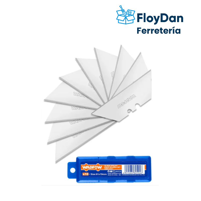 Repuesto para Cartonero WADFOW- 10 Pcs. 61x 19mm