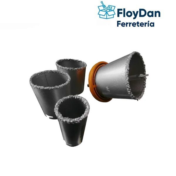 Juego de Hojas Sierra Copa Diamantada Perforacion Concreto 5 Pcs