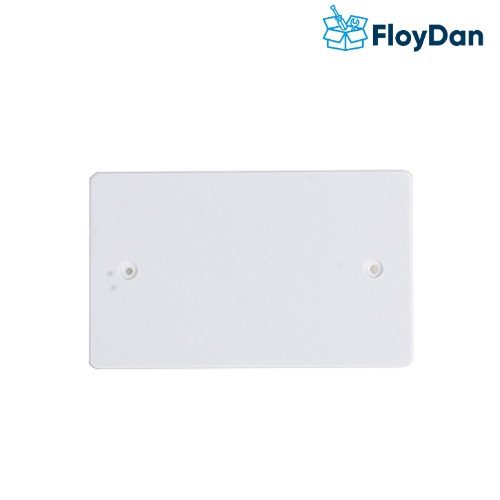 Tapa Caja ciega 116x74mm con Tornillos- Hoffens