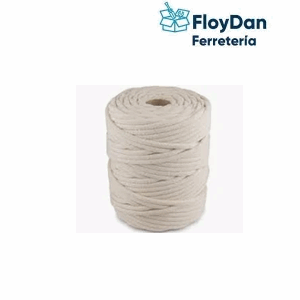 Cordón trenzado, lienza, cordel o cuerda, metro 4mm