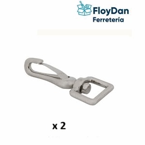 Mosqueton par 3/4" Halimex