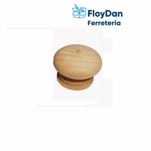 Par pomo de madera 25mm- Ferretoro