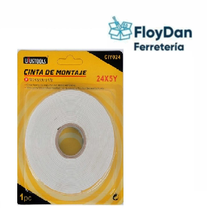 Cinta para fijación doble 24 x 5y