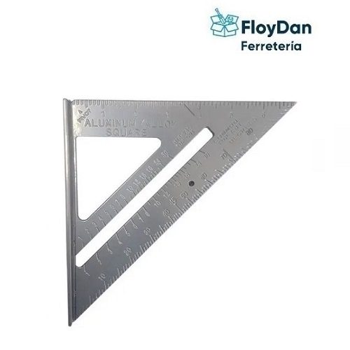 Escuadra Rapida o Talon de Aluminio Macizo – FloyDan Ferreteria