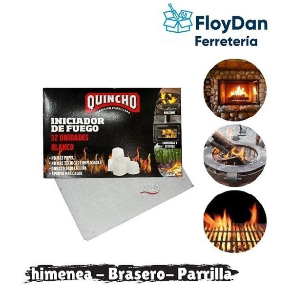 Pastillas para Encender Fuego – 32 unidades – FloyDan Ferreteria