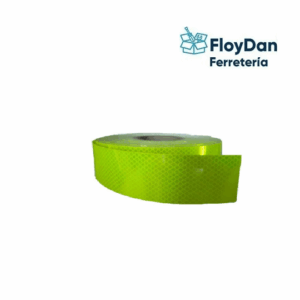 Cinta Adhesiva Reflectante largo alcance- Verde Limón x Metro
