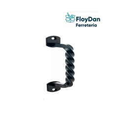 Manilla Negra Fierro Rustica Colonial Color Negro