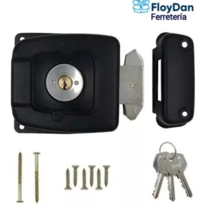 Cerradura cangrejo / porton de corredera / sin caja- Toro Negro