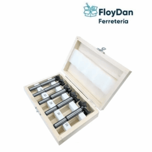 Set Brocas Forstner Profesional 5 piezas de 15-35mm