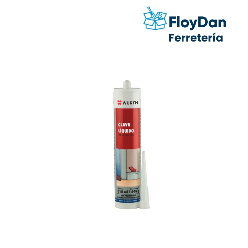 Adhesivo clavo liquido WURTH