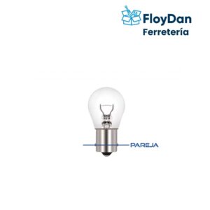Ampolleta 1 Contacto para automovil- 12v 21w pata pareja