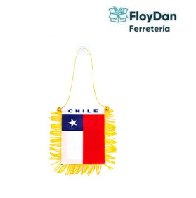 Bandera auto - chile / mapuche