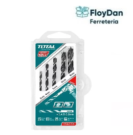 Juego Brocas para madera TOTAL