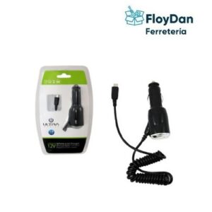 Cargador micro usb para auto 12V