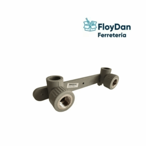 Codo Doble para Ducha PPr 20mmx1/2"