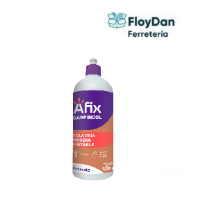 COLA FRIA MADERA 1/2KG C/DOF AFIX