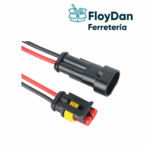 Par Conector eléctrico impermeable Automotriz Macho-Hembra