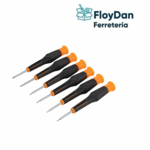 Destornilladores de precision Cruz / paleta  (6 piezas)
