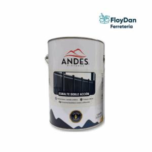 Anticorrosivo y Esmalte Sintético 1/4 gln / Galon / - Doble Accion - Andes