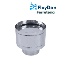 Gorro Americano Galvanizado para cañon / techo -