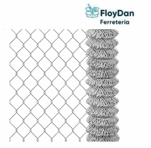 Malla tipo 5014 1.9mm x 25 mts (Alto 1,20 /1,50 /1,80 Mtrs), cierre perimetral