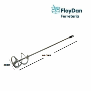 Mezclador de pintura  para Taladro 6cms x40cms
