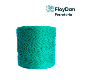PITA - CAÑAMO PLASTICO TIPO 1000 VERDE BOBINAS KG