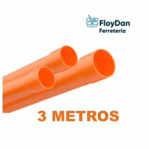 Tubo Conduit Electrico-  3 Metros