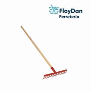 Rastrillo piedra con mango madera- Delta